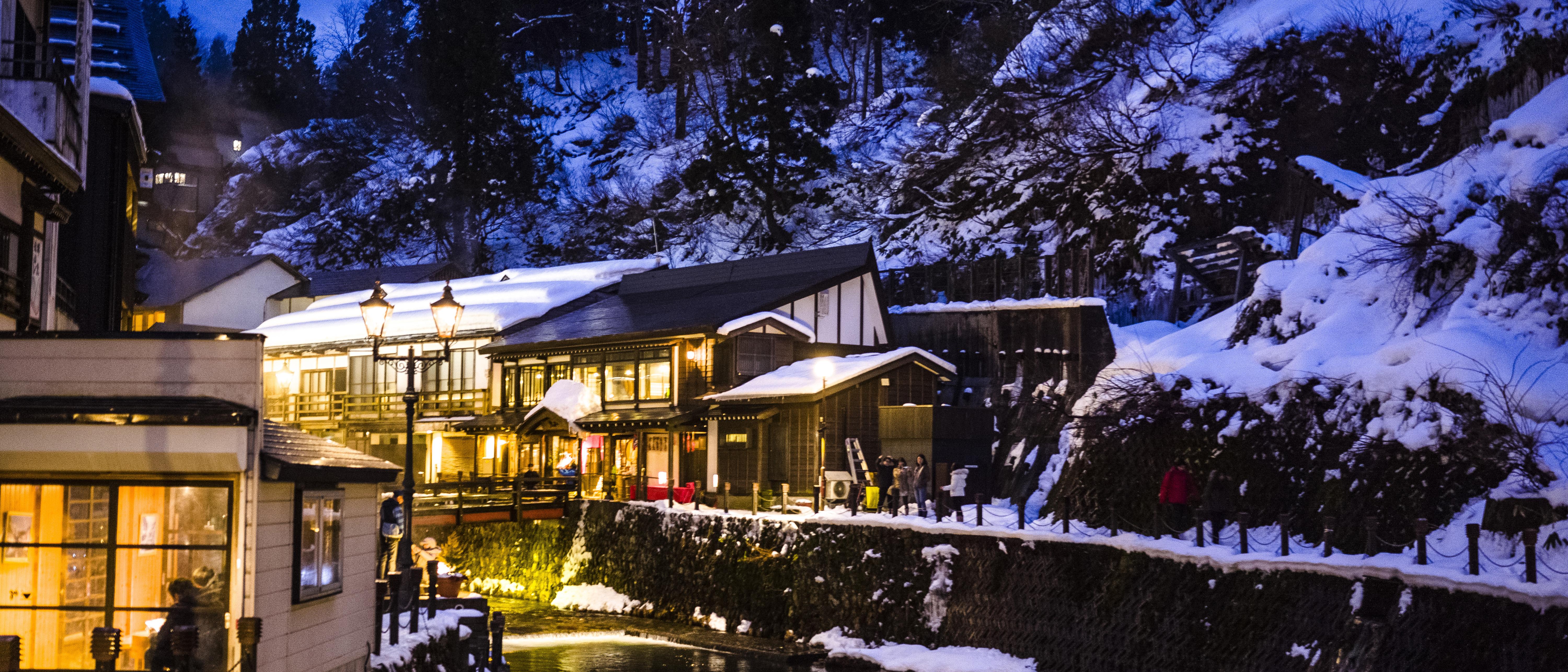 旅拍日本从福岛会津若松到山形银山温泉