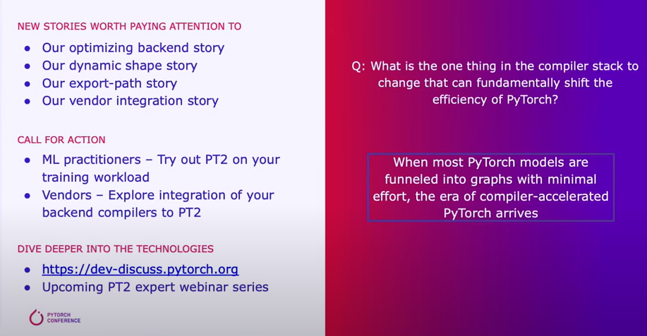 PyTorch 2.0: Compiler - talk notes - 知乎