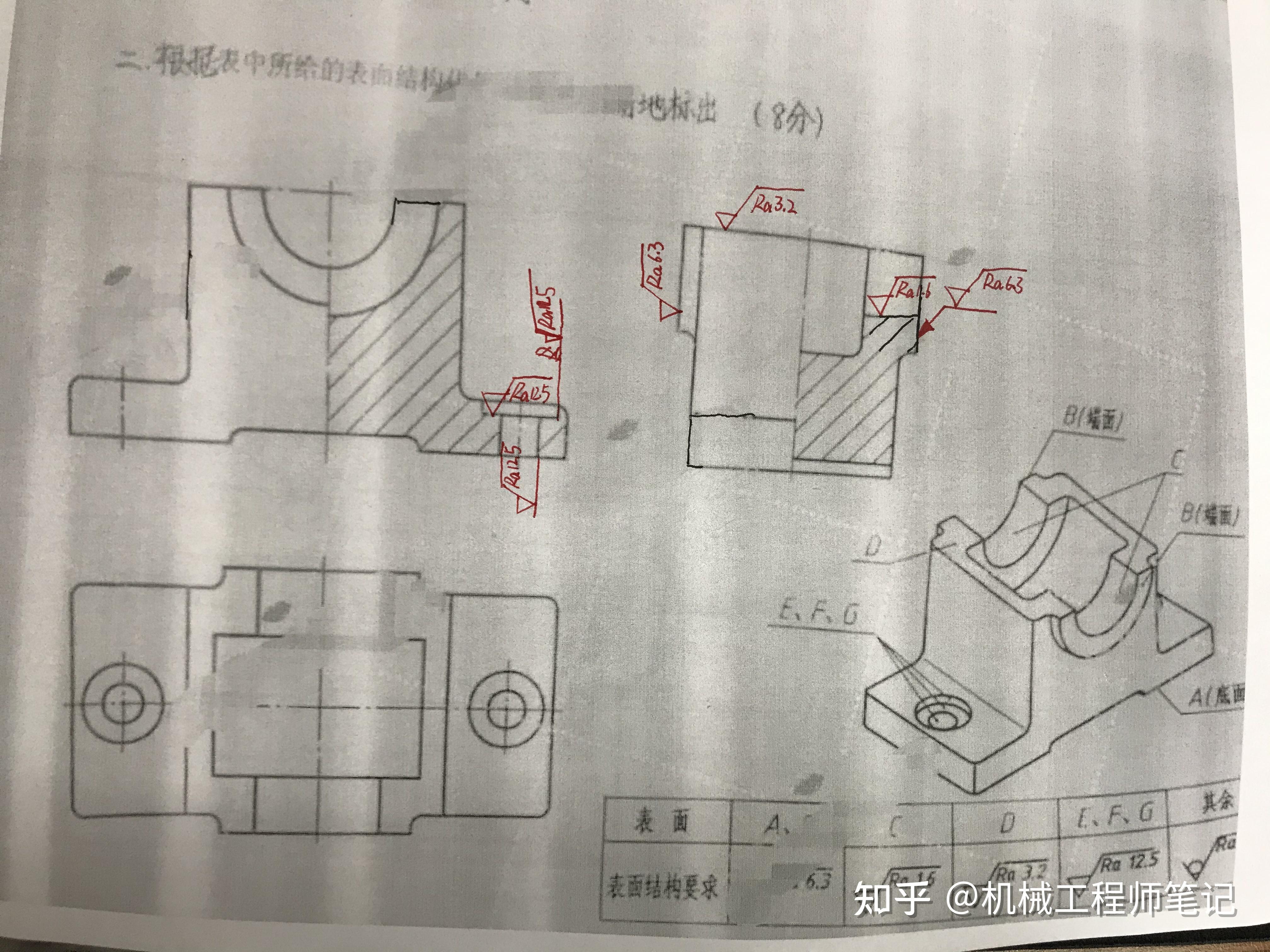 表面粗糙度如何標註? - 知乎