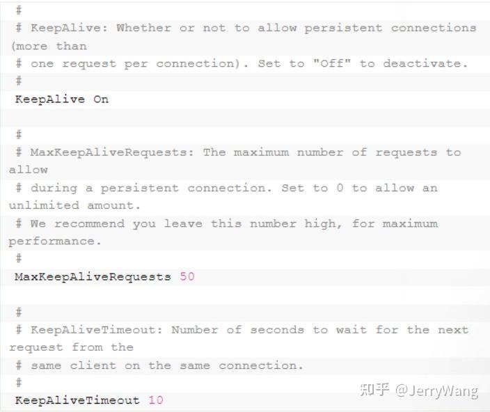 Web 服务器启用 connection - keep-alive 的一些前置条件 - 知乎