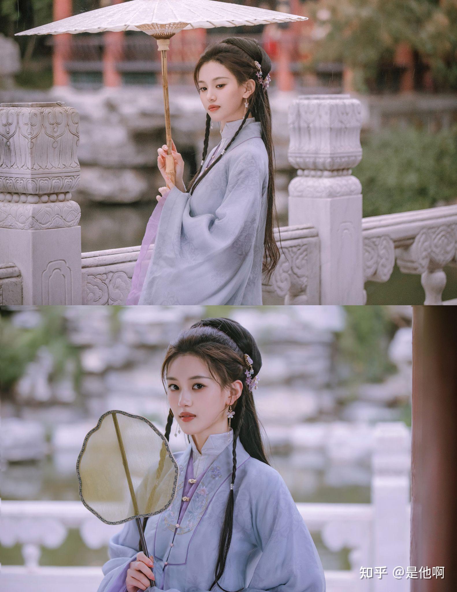 新晋小花沈羽洁古装造型