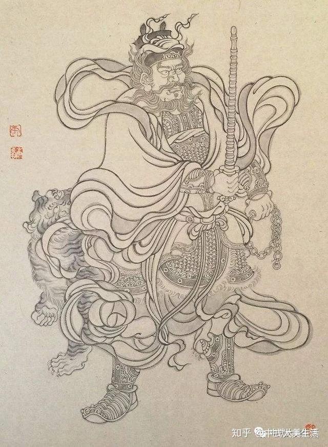 赵公明从小家境贫寒,年青时为木材商打工,力气大,技艺精,为人诚信