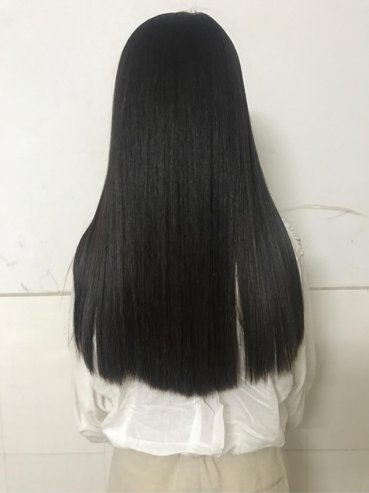 头发很多,很蓬松,拉直好还是洗直好?好纠结 知乎