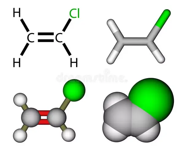 氯乙烯分子结构