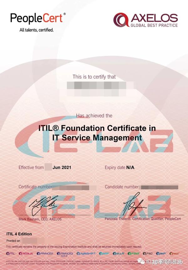 作为it从业人员,考取itil认证的价值有多高?