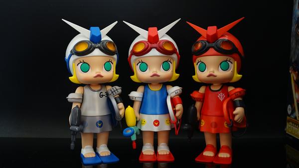 POPMART × kennyswork GUNDAM ZAKU molly-