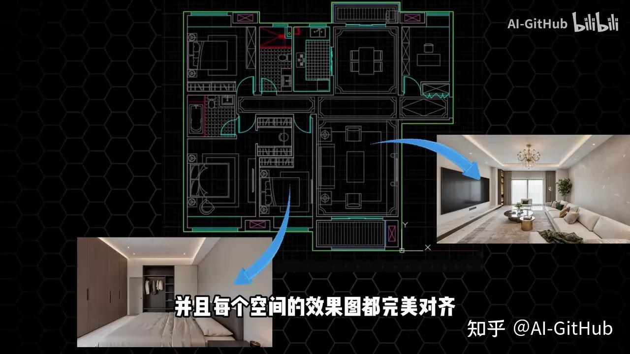我开发了室内AI智能体,户型CAD平面图一键出全屋效果图方案! - 知乎
