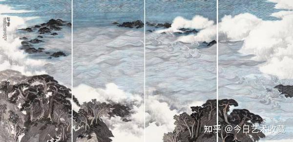 寄情于山水之间——温骧山水画 - 知乎