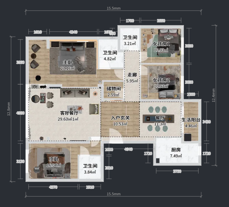 190㎡新中式四居室,现代格调与东方魅力的碰撞 - 知乎