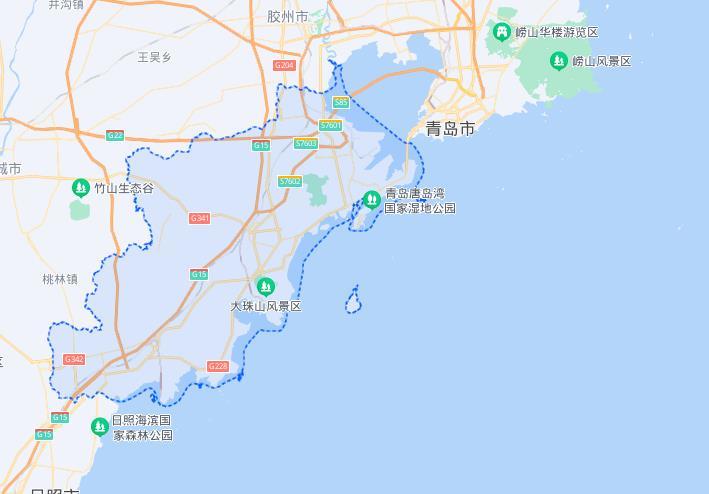 青岛市各个区是如何划分的？ 知乎 