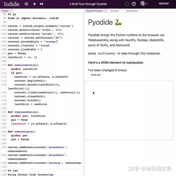 浏览器将支持Python项目！Mozilla发布Pyodide - 知乎