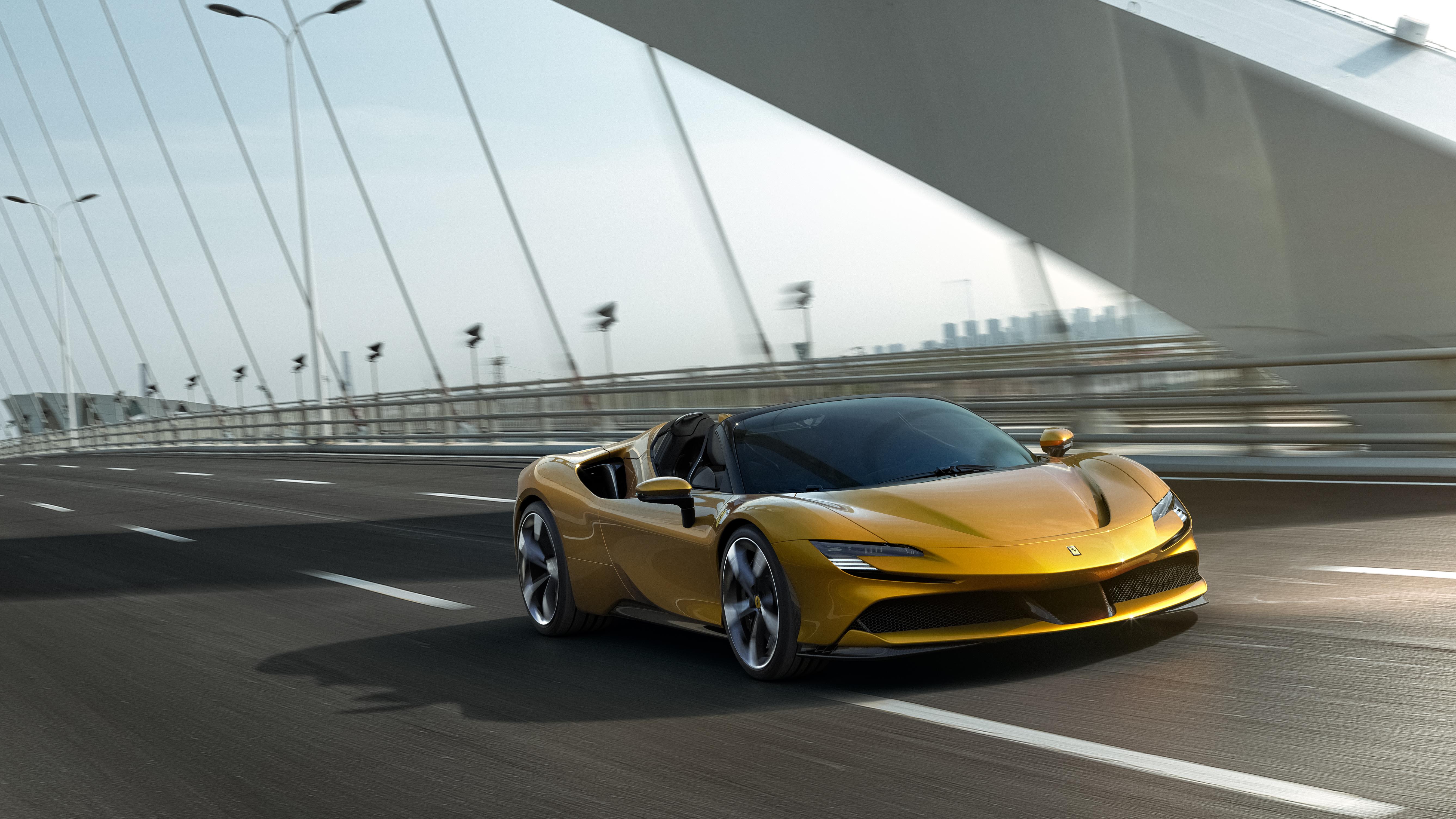 法拉利sf90spider全球首发最大功率1000马力百公里加速25秒