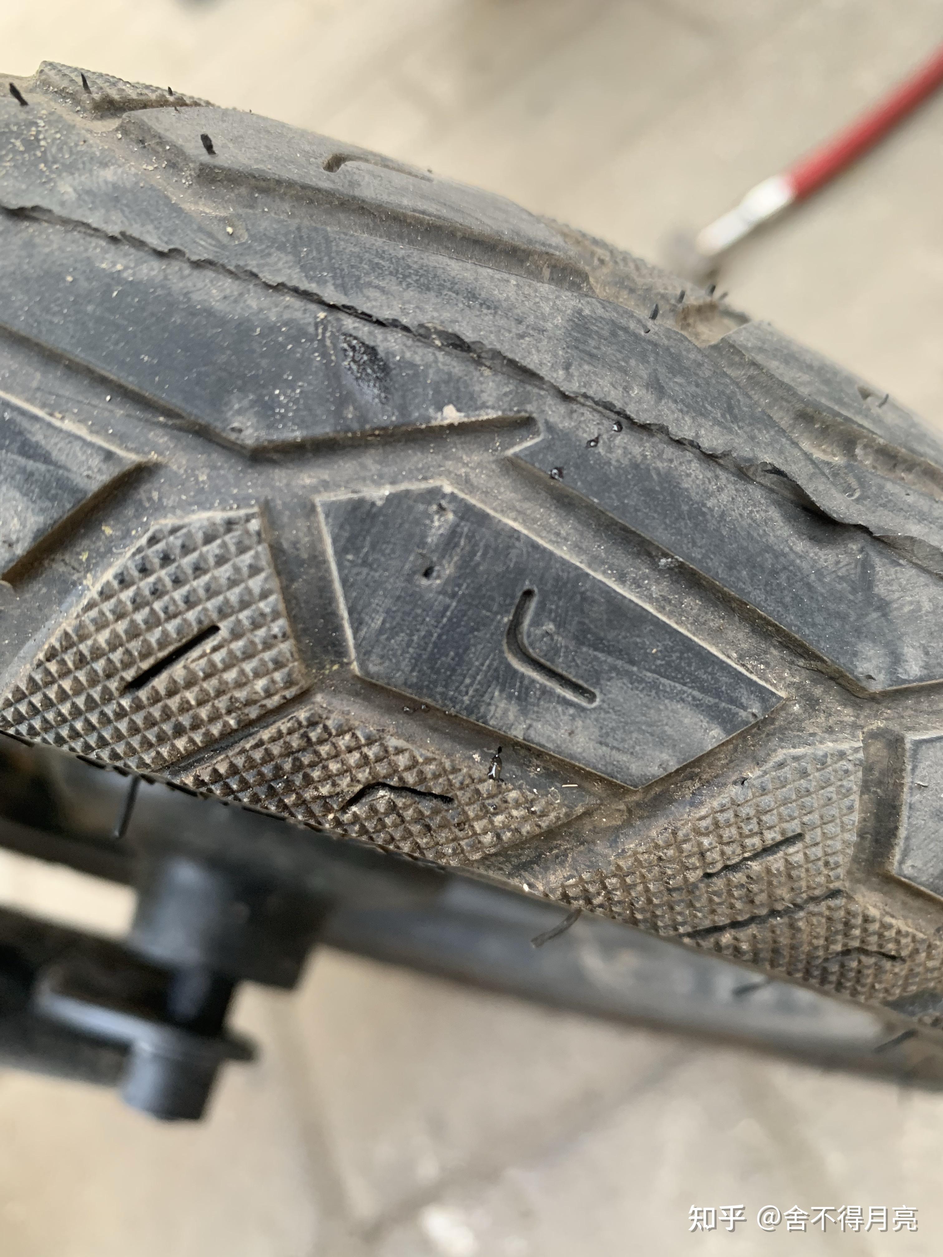 电动车轮胎怎么判断是被人为扎? - 知乎