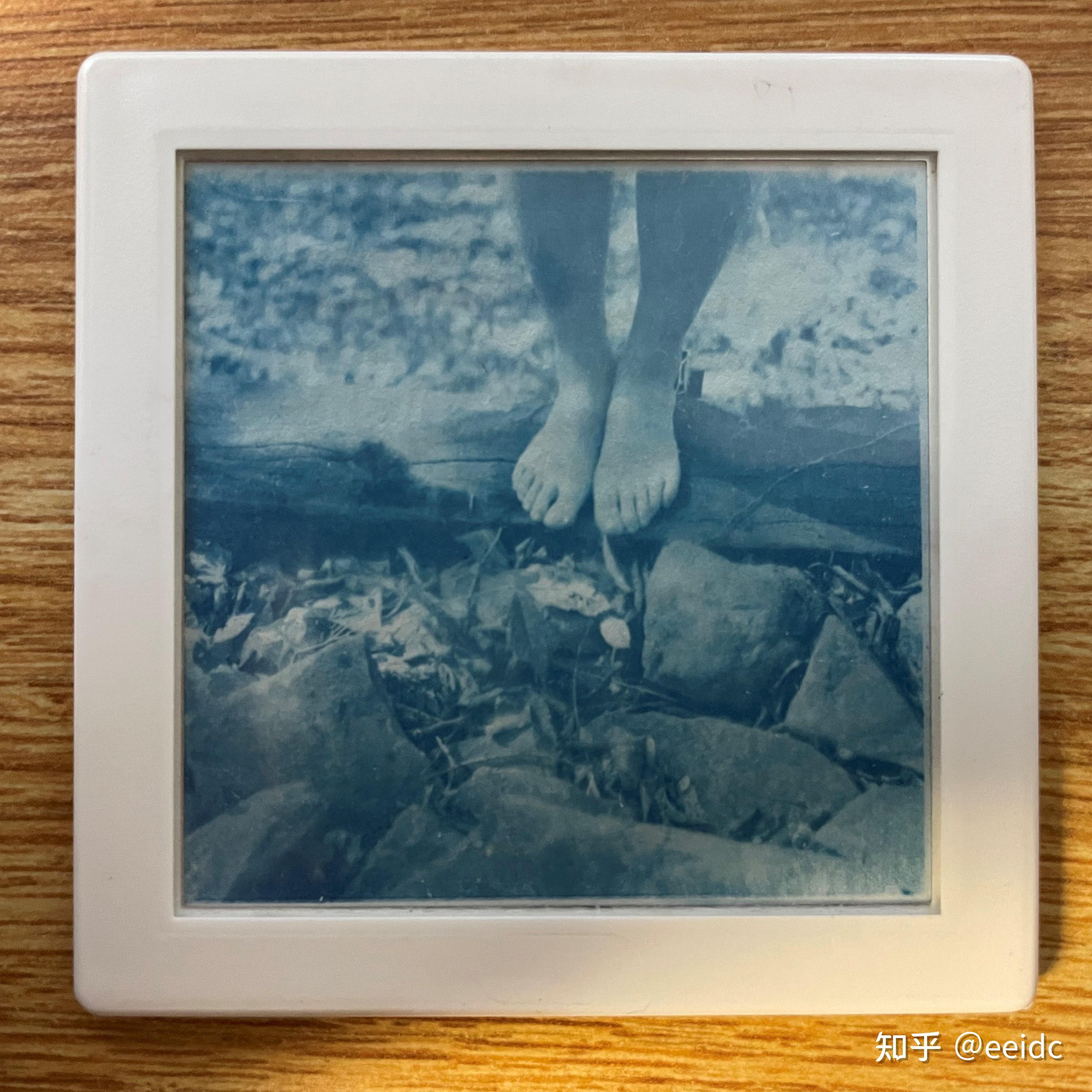 如果用彩色负片做蓝晒冲印会是什么效果