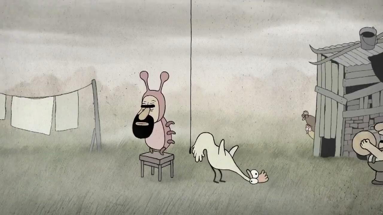 荣获国际多项大奖的动画短片一只非常寂寞的鸡