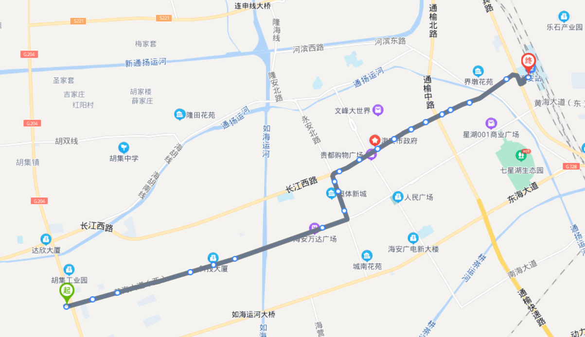 海安火车站地图图片
