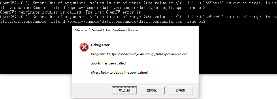 Cv Error OpenCV学习笔记一 - 知乎