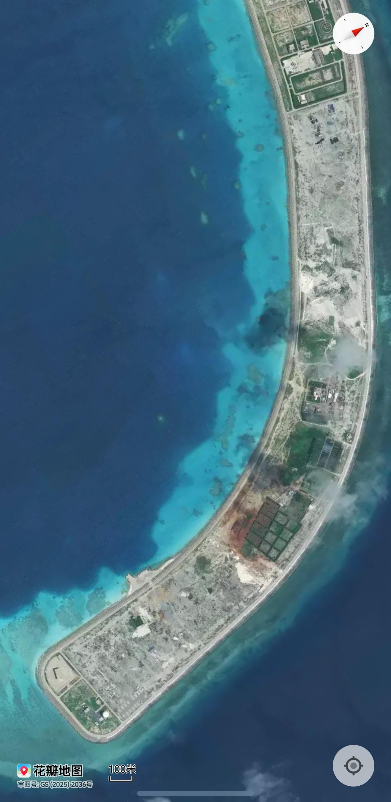 中国南沙群岛美济礁等岛礁卫星图更新(2026.2.11) - 知乎