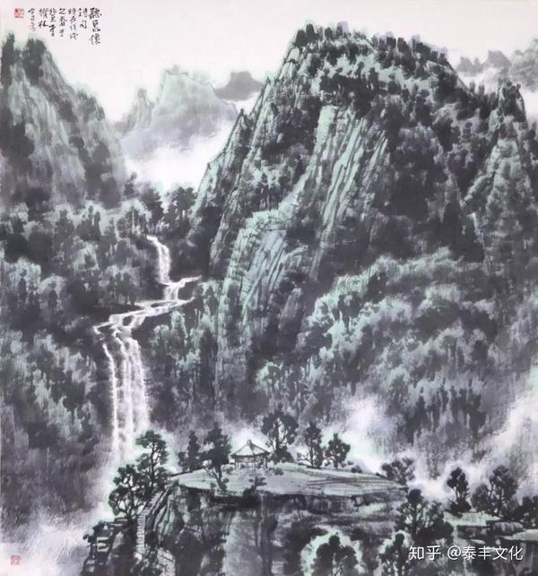 国画知识丨浅析国画山水赏析小秘诀- 知乎