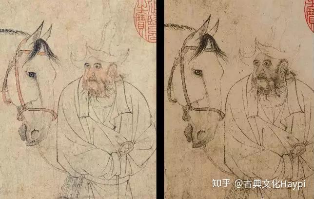 宋画第一人”李公麟《五马图》高清全图欣赏- 知乎