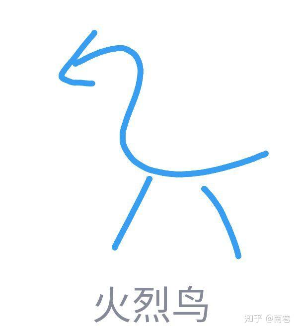 qq红包的火烈鸟怎么画