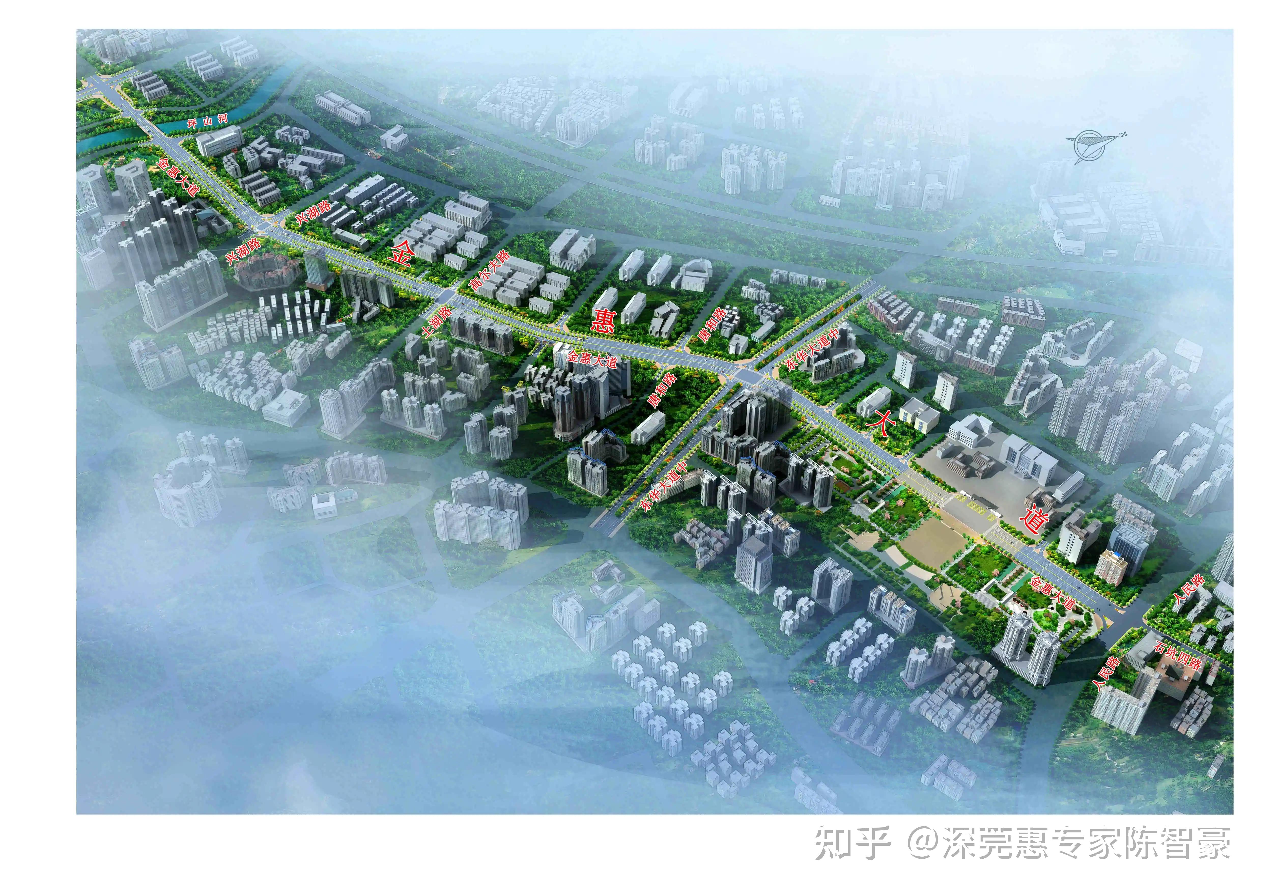 惠阳区淡水中心城区:金惠大道升级改造,计划2023年10月完工! - 知乎