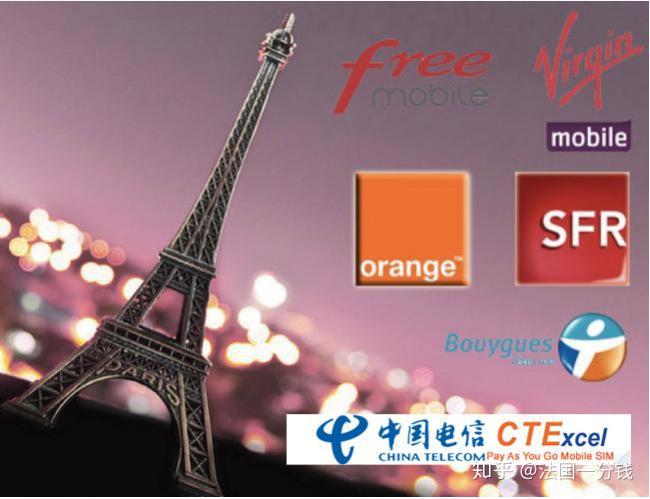orange(前身是france telecom / 法国电信),sfr 和 bouygues