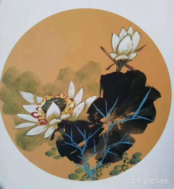 梅兰竹菊君子雅韵画家秋石作品鉴赏