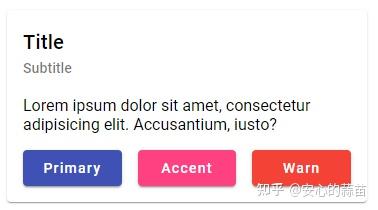 Angular Material 教程自定义主题 Material 3 - 知乎
