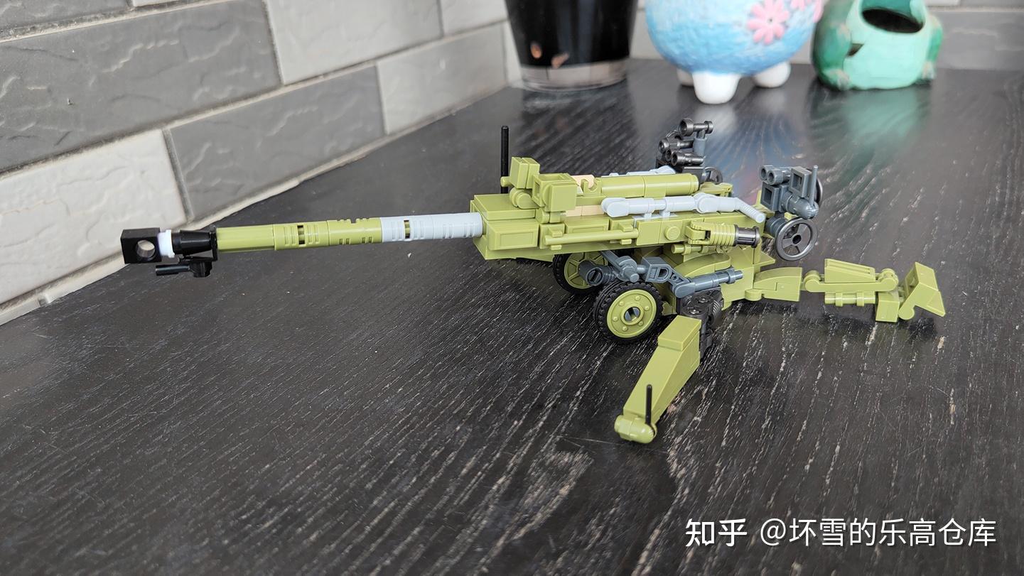 亮点颇多的小品之作小鲁班积木m777超轻型榴弹炮评测