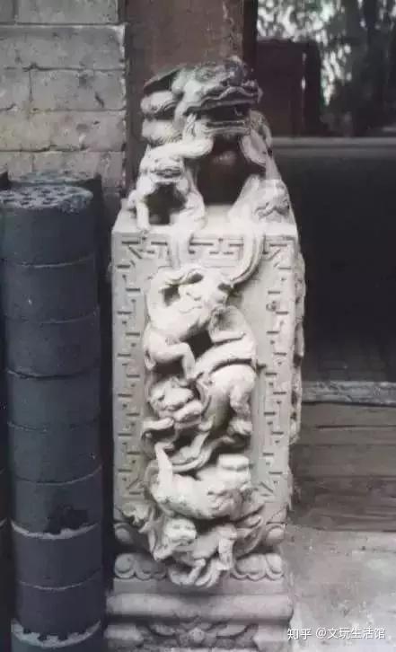 庭院门前的“门墩”有讲究 - 知乎