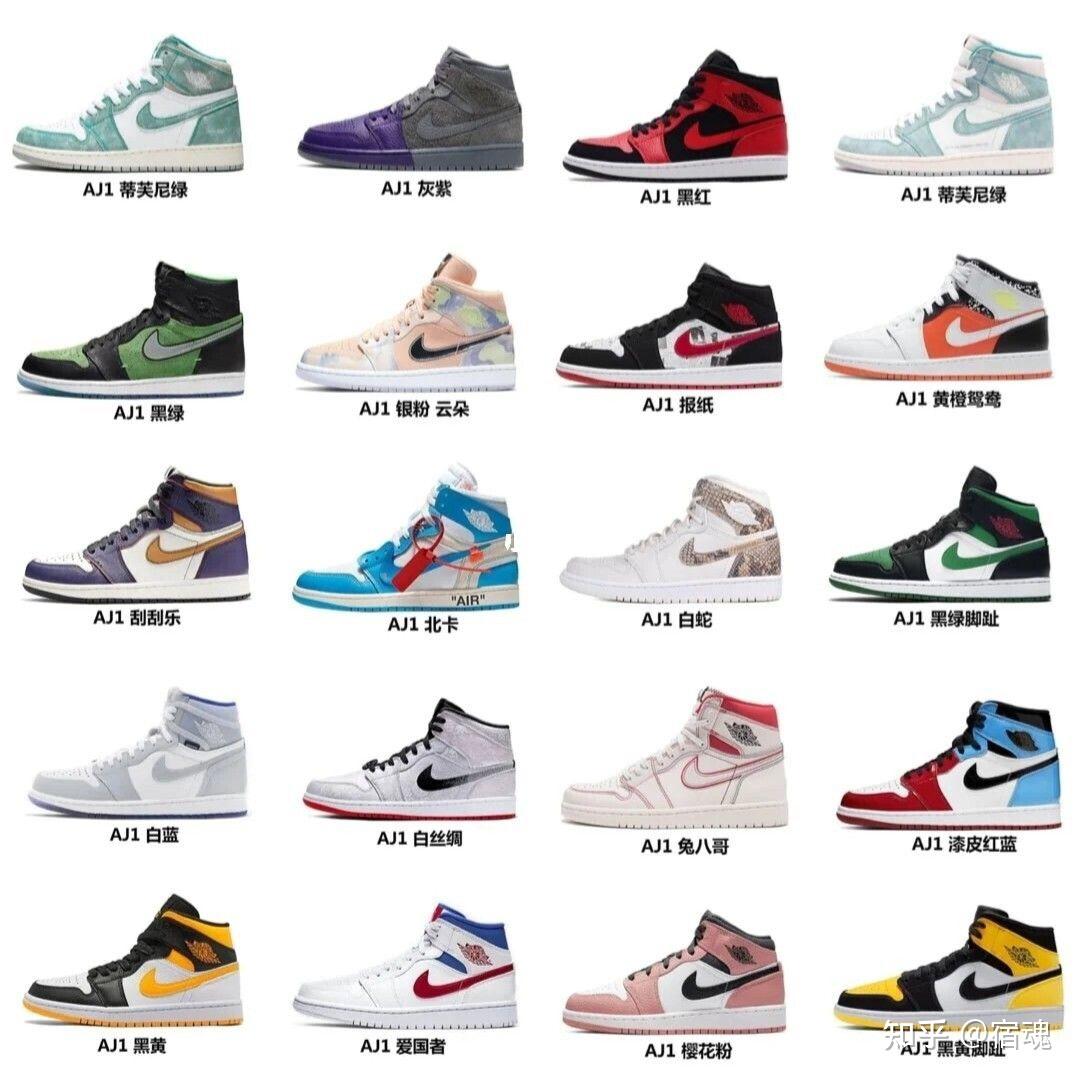aj系列真的太多了,吐血整理半天为大家整理了108款当季最热aj 每一款