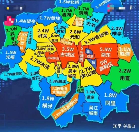 关于苏州各区的概览(不是全部) - 知乎