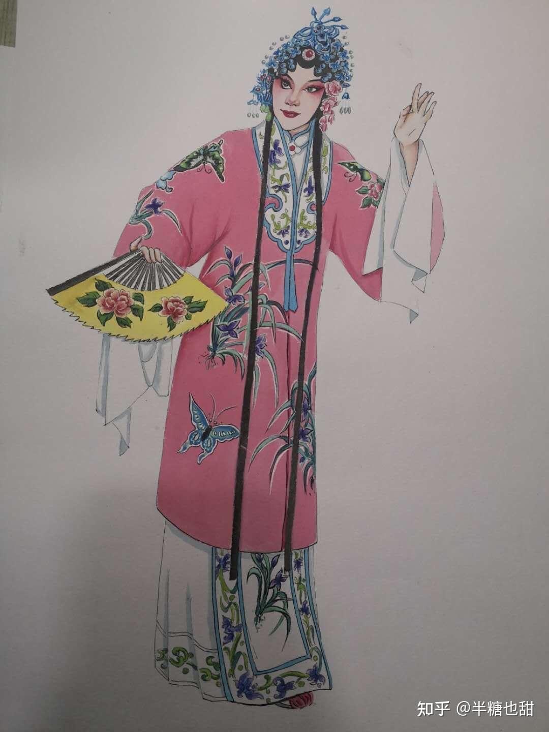 戏曲人物造型设计效果图
