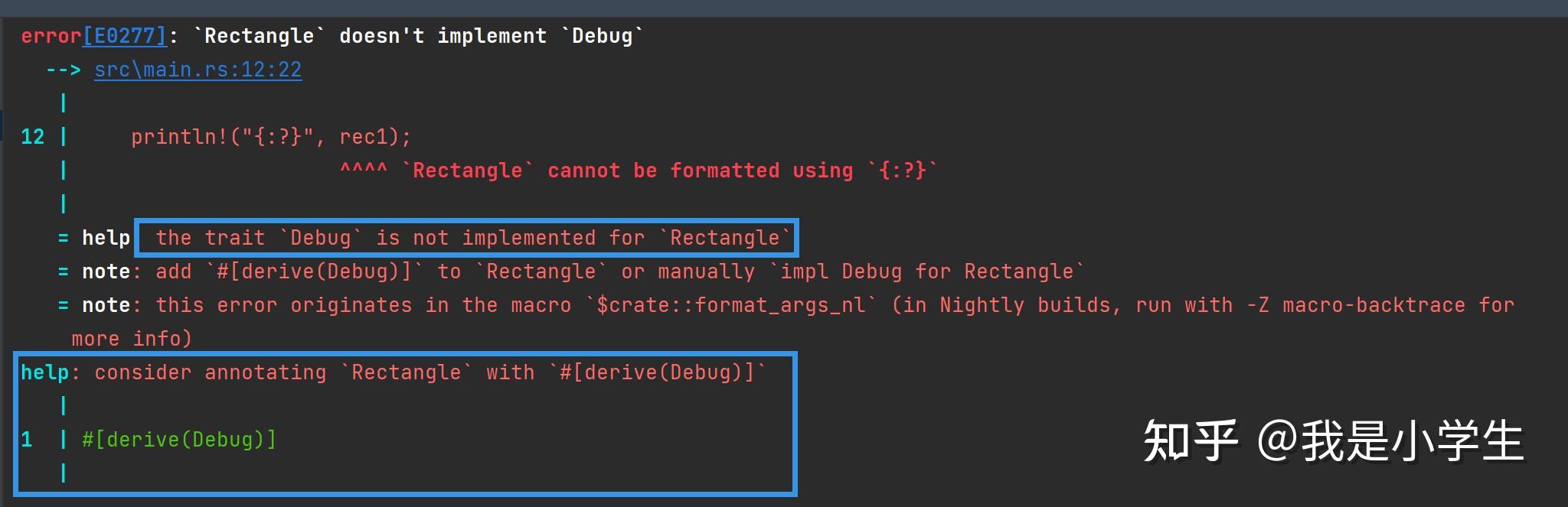 Rust 中级教程 第5课——trait（3） - 知乎