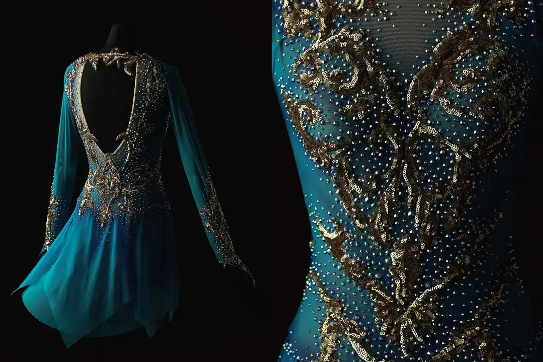 花样滑冰服装设计#考斯腾