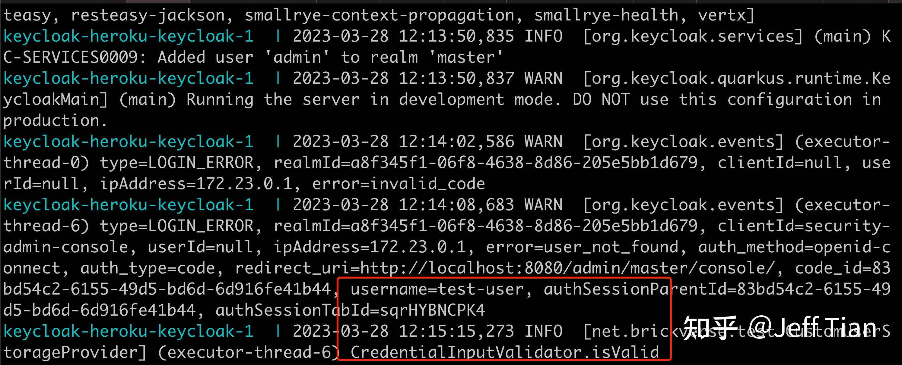 Keycloak 自定义用户联邦示例 知乎