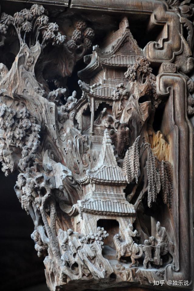 一眼万年丨中国古建筑木雕 - 知乎