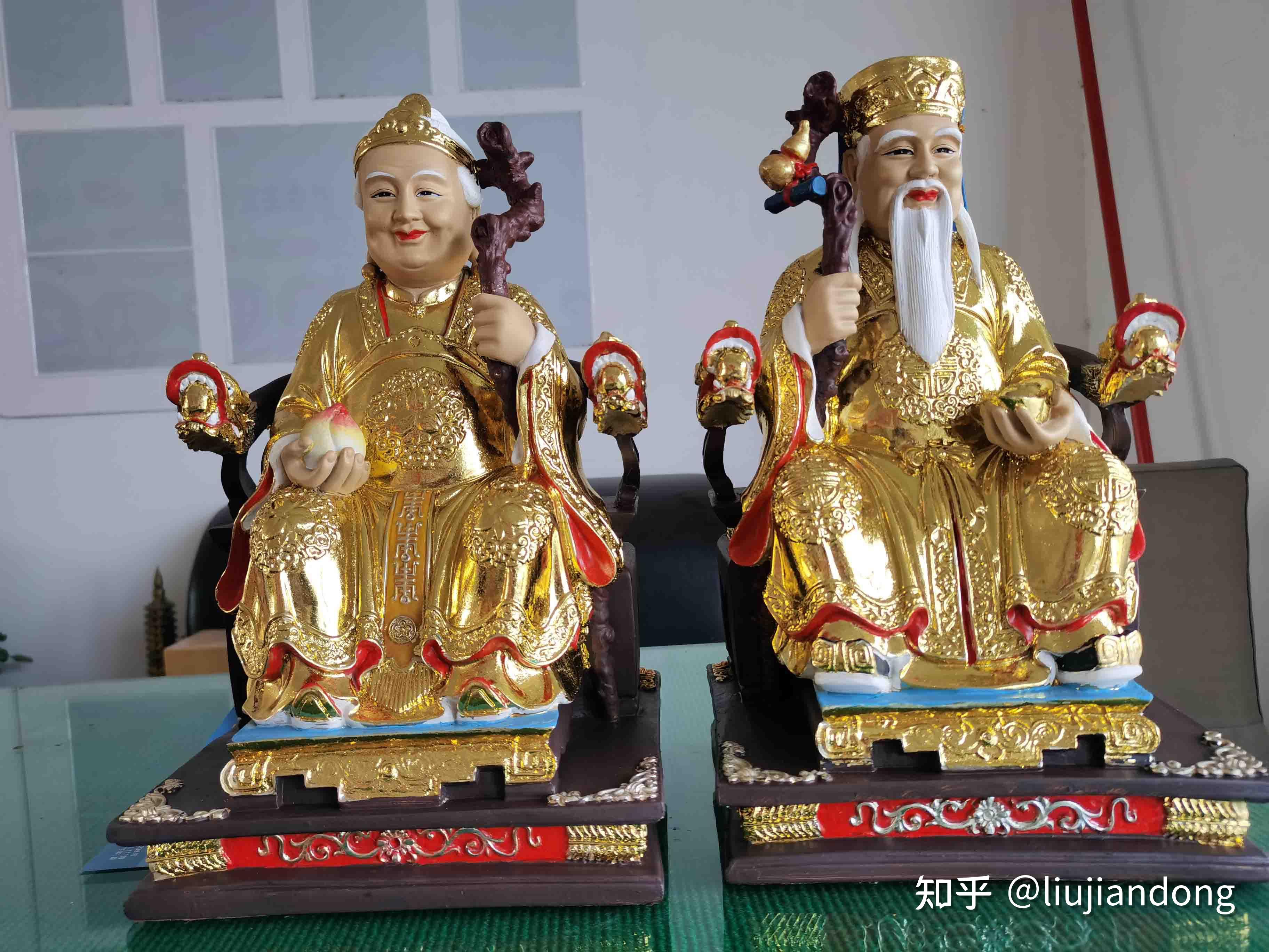 三皇画像家族供奉神像佛像壁画雕塑贴金箔 - 知乎