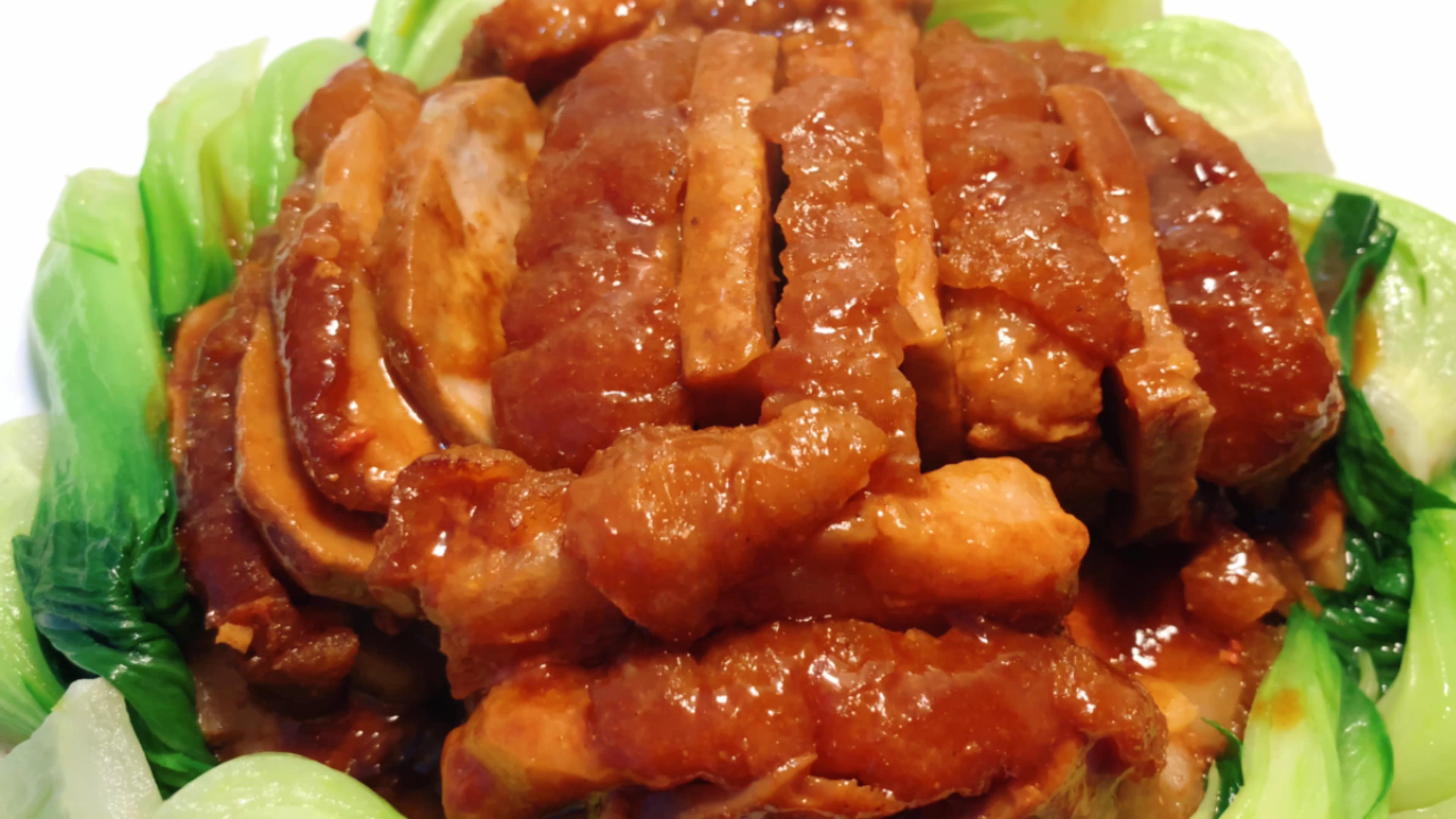 超美味的香芋扣肉醇香入味肥而不腻只需三个步骤就能做好