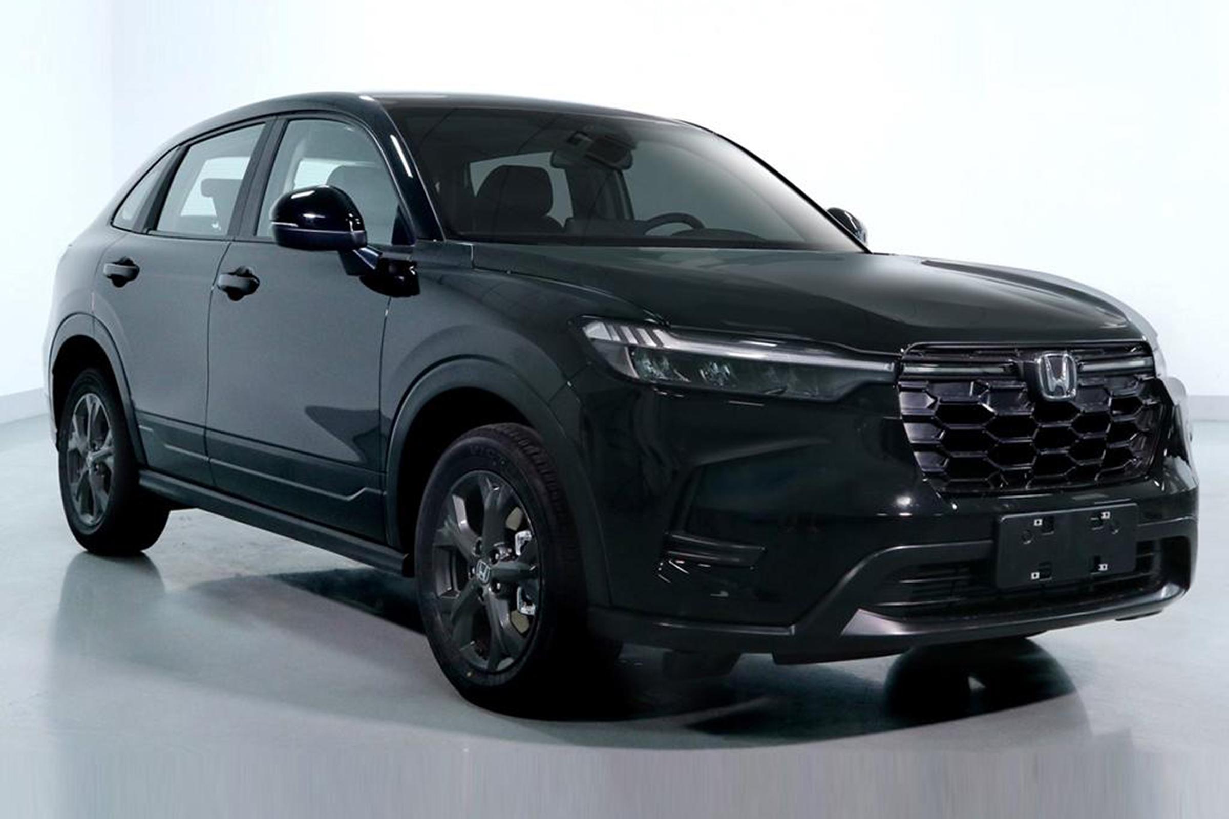 搭载20l混动系统本田hrv混动版申报图发布