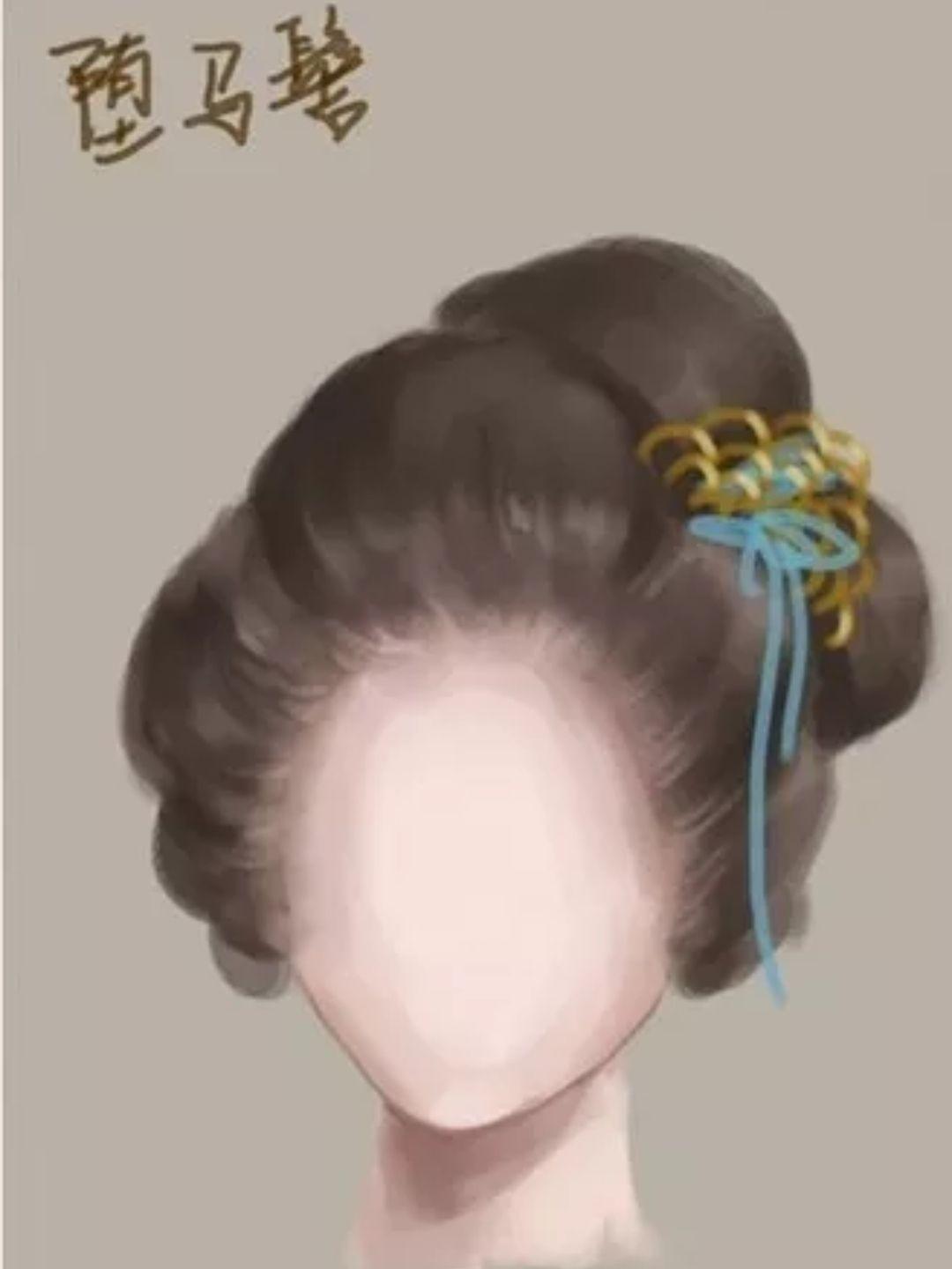 古装影视发型之东汉贵族女子造型（二） - 职业技能培训课堂 - 爱读