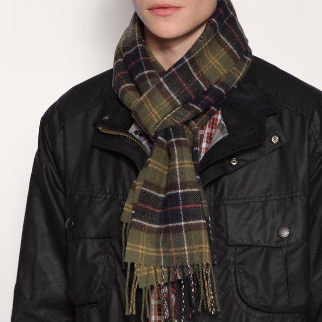 barbour围巾