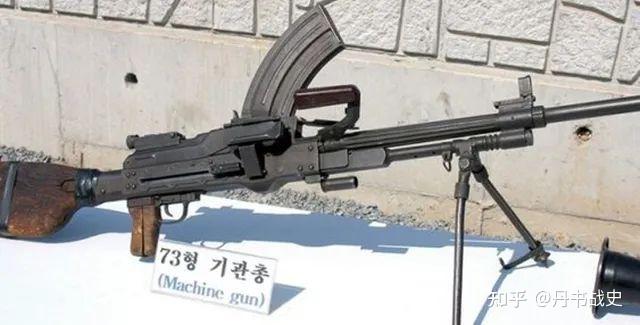 朝鲜轻武器之73式轻机枪,附带银光闪闪的皮肤 
