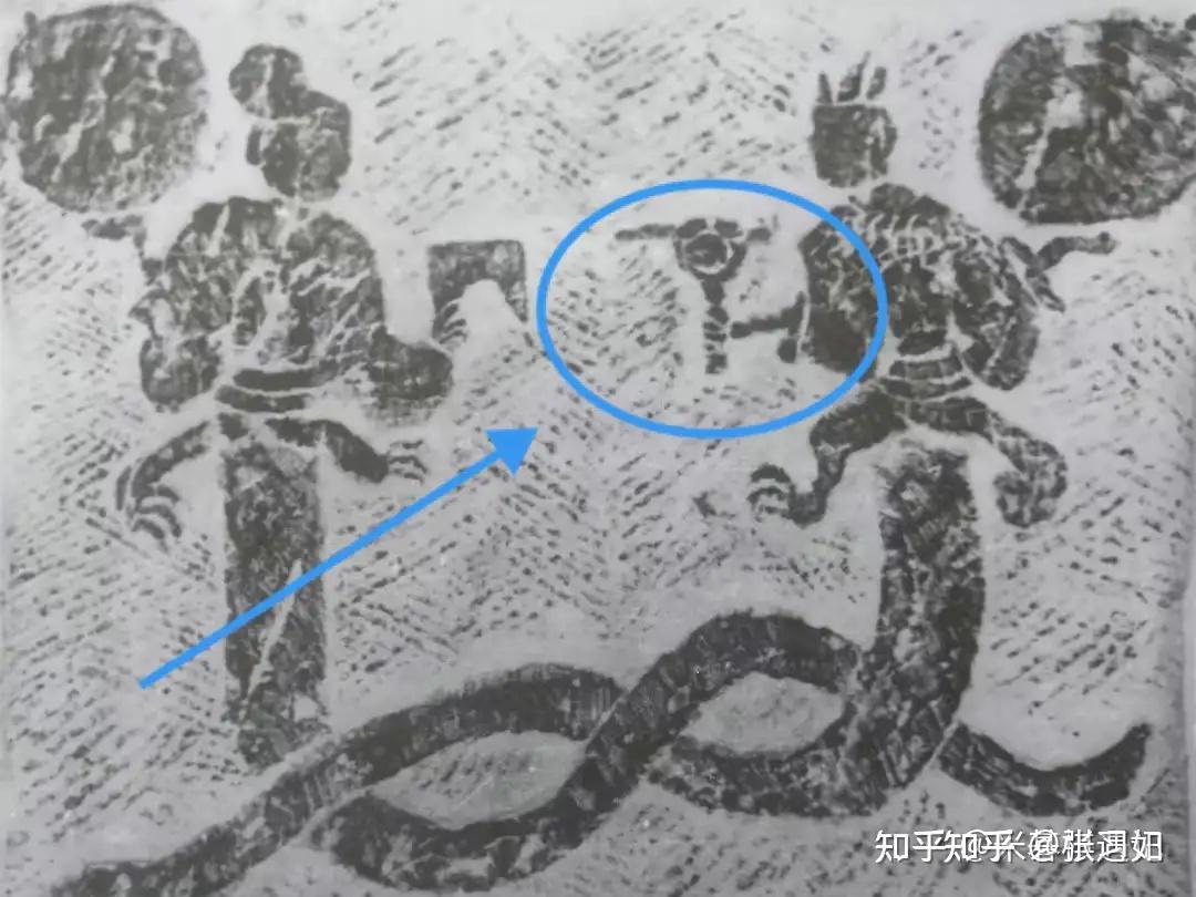 伏羲女娲图是埃及神希腊罗马化之后的再中国化尺规的起源是对原版图画