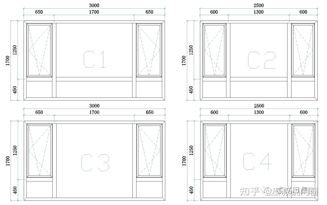 户型图窗户怎么表示图片