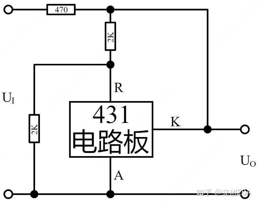 tl431可调稳压电路图图片