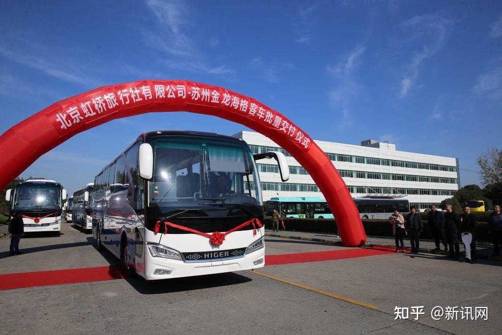 共筑首都绿色美好出行苏州金龙再向北京交付33辆纯电动旅游大巴