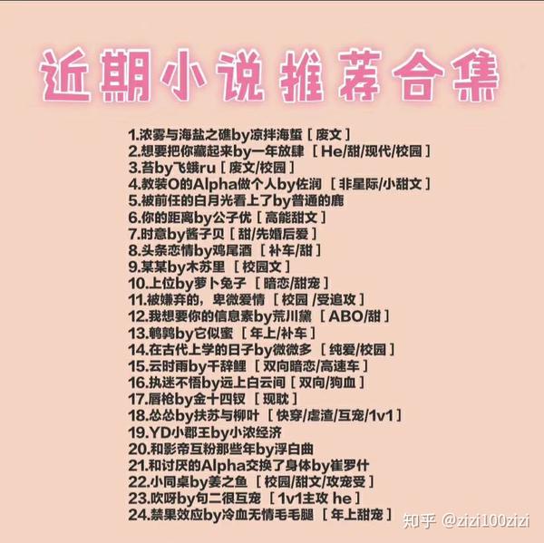:🍥一些好看的完结文汇总 - 知乎
