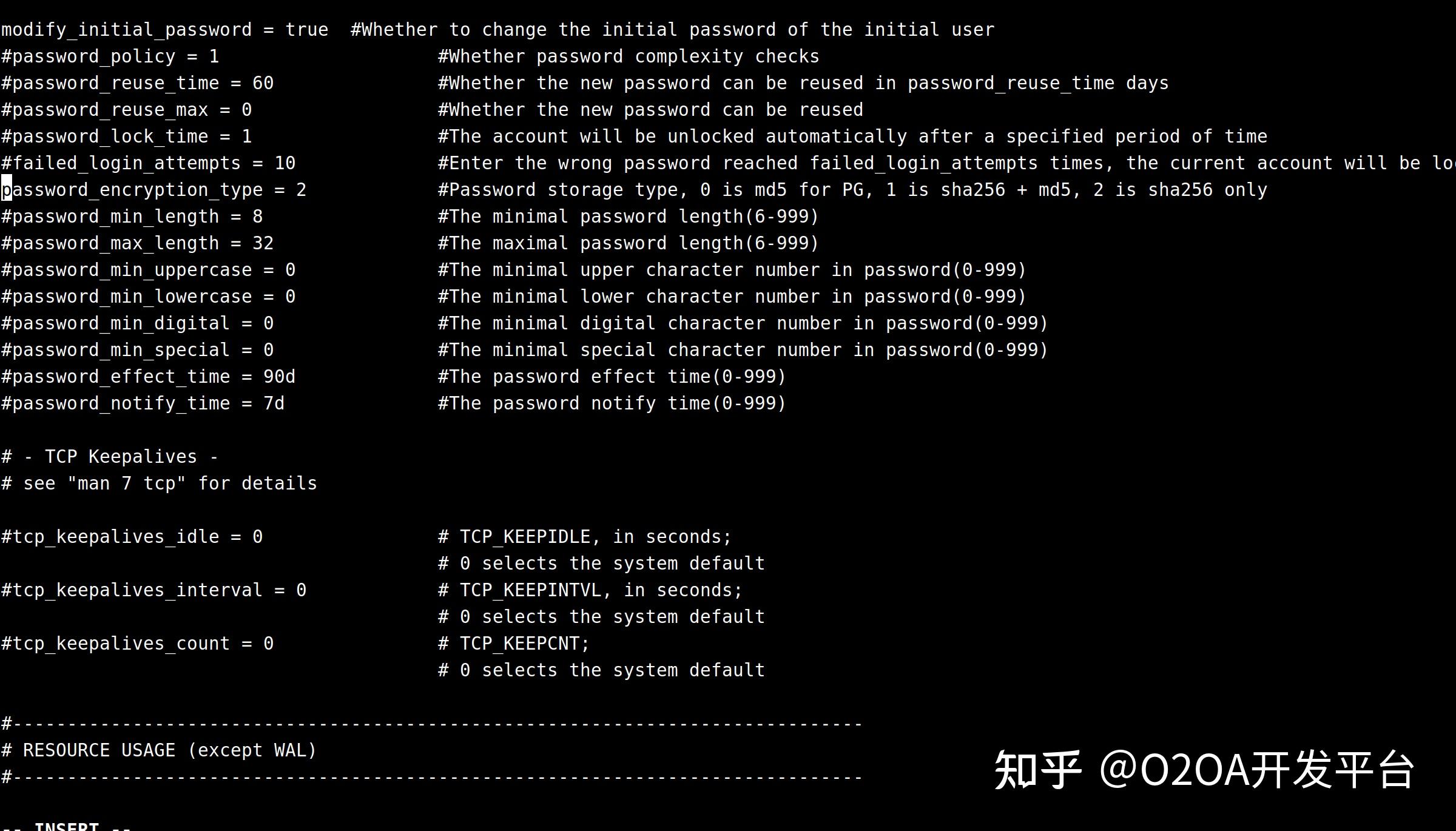O2oa opengauss highgo panweidb postgres 